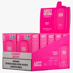FLUM PEBBLES 6000 PUFFS 10 PACKS JHPL21 - Flum Pebbles Price Cherry Berry