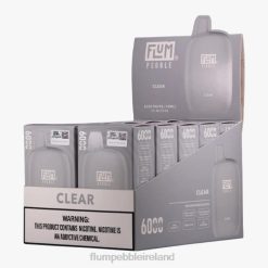 FLUM PEBBLES 6000 PUFFS 10 PACKS JHPL23 - Flum Pebble Ireland Clear