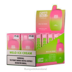 FLUM PEBBLES 6000 PUFFS 10 PACKS JHPL56 - Flum Pebble Ireland Melo Ice Cream