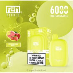 FLUM PEBBLES 6000 PUFFS JHPL78 - Flum Pebbles Price Strawmelon Apple