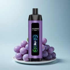 Aivono Aim Fatpro 22000 Puffs Grape Mint 5% Nicotine 600mAh