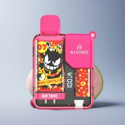Aivono Aim Tank 9500 Puffs Cherry Cantaloupe 650mAh 5% Nicotine