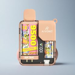 Aivono Aim Tank 9500 Puffs Peach Pear 18ml 650mAh