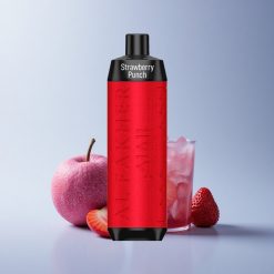 Al Fakher Crown Bar 8000 Crystal Strawberry Punch 600mAh 5mg Nicotine