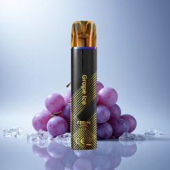 JNR Black&Golden 600+200 Grape Ice 550mAh 2% Nicotine