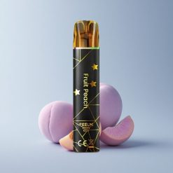 JNR Black&Golden 600+200 Peach 550mAh 2% Nicotine Disposable Vape
