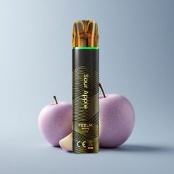 JNR Black&Golden 600+200 Sour Apple 550mAh 2% Nicotine