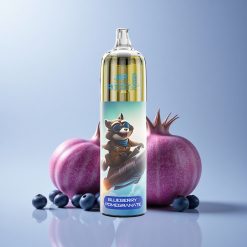 JNR Rocket-X 12400 Blueberry Pomegranate 850mAh Adjustable Airflow