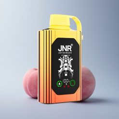 JNR Shisha Hookah Box 20500 Juicy Peaches HD Display 25ml Dual Mesh Coil 1000mAh Type-C Nicotine 0% 2% 5%