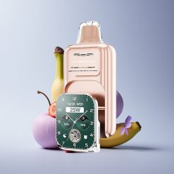 JNR VapeWatch 30000 Strawberry Banana Dual Mesh Coil 19mL 5% Nicotine