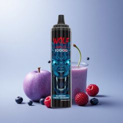 JNR Wolf Niplo 10000 Blueberry Cherry Cranberry 650mAh 20ml 5% Nicotine