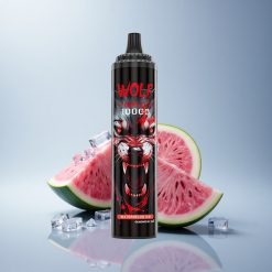JNR Wolf Niplo 10000 Watermelon Ice 20ml 650mAh 1.0 Ohm Mesh 5% Nicotine