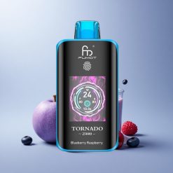 Fumot Tornado 25000 Puffs Blueberry Raspberry HD Screen 700mAh