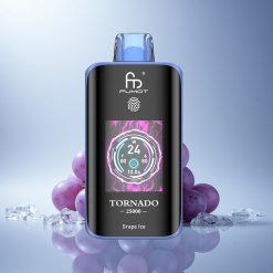 Fumot Tornado 25000 Puffs Grape Ice HD Screen 700mAh