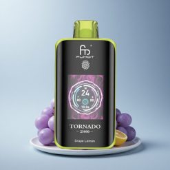 Fumot Tornado 25000 Puffs Grape Lemon 700mAh 20ml 0/2%/3%/5% Nicotine