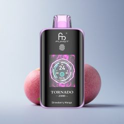 Fumot Tornado 25000 Puffs Strawberry Mango HD Screen 700mAh