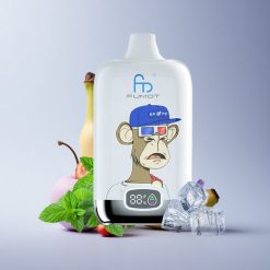 Fumot Tornado Digital Box 12000 Puffs Strawberry Banana Mesh 550mAh 20ml